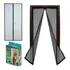 Cortina Mosquitera Magic Mesh Puerta Mosquitos Anti Moscas ® Color Negro