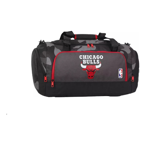 Bolso Deportivo Nba Gym Entrenamiento Importado Con Botinero