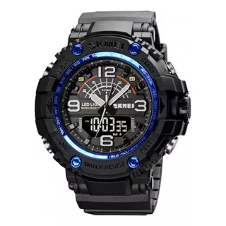 Reloj Para Hombre Skmei Dual Time Watch 1617bu Azul