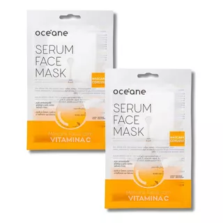 Sérum Facial Com Vitamina C - Kit 2 Máscaras Faciais  - 20ml