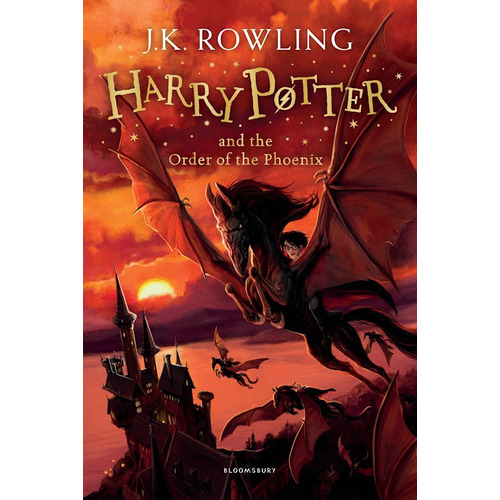 Harry Potter and the Order of the Phoenix, de Rowling, J. K.. Serie Harry Potter, vol. 5. Editorial Bloomsbury, tapa blanda en inglés, 2014