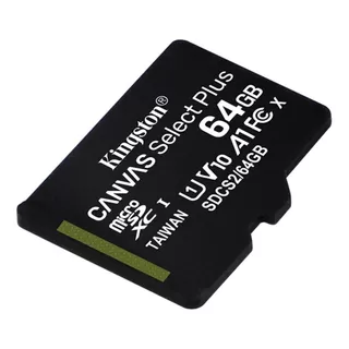 Cartão De Memória 64gb Sdcs2/64gbsp Microsd Canvas Kingston