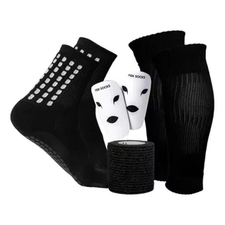 Combo Media Antideslizante 3/4 Panto Venda Canill Fox Socks