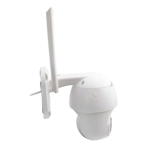 Cámara Ip Ptz Movimiento Infrarrojo Impermeable Wifi Philco Color Blanco