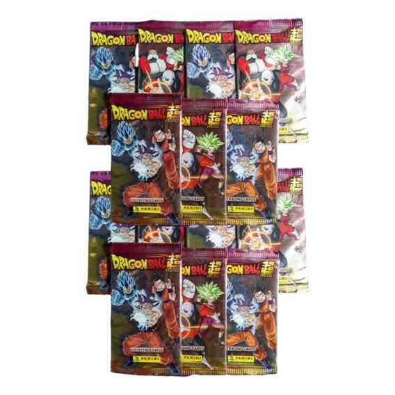 30 Sobres De Dragón Ball Super Trading Cards Panini