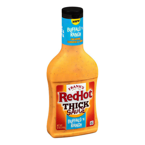 Salsa Red Hot Thick Frank's Buffalo Y Ranch 340 Gr