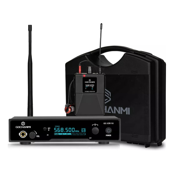Gochanmi Sistema Monitoreo Gc ER110 Estereo De1canal In-ear Bluetooth