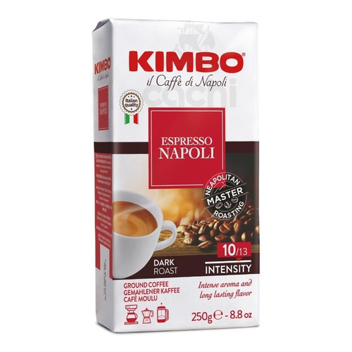 Cafe Kimbo Italiano Espresso Napoli 250gr De Molido