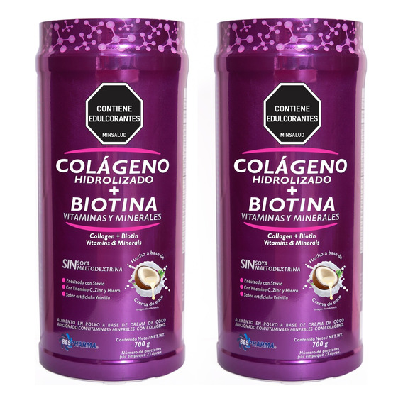Colágeno Hidrolizado Biotina X2 - Unidad a $40500