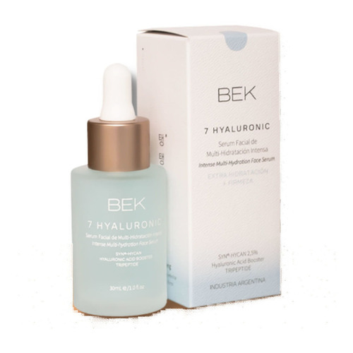 Bek 7 Hyaluronic Sérum Facial Multi-hidratación Intensa Momento de aplicación Día/Noche Tipo de piel Todo tipo de piel