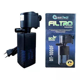 Filtro Interno Com Bomba Aquário Ot-1000f Oceantech 650l/h 127v