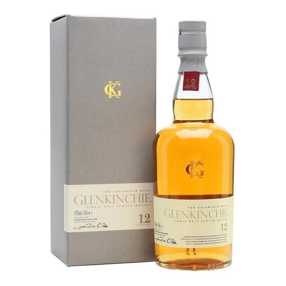 Whisky Glenkinchie 12 Años Single Malt X 750ml Escocia
