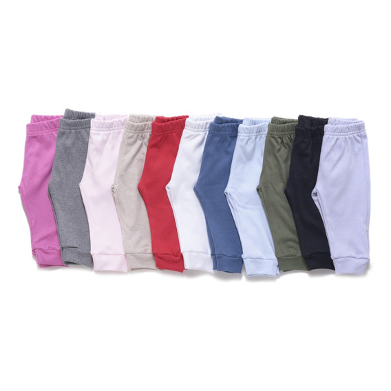 Pantalones Lisos X3  Baby Ginos 100%  Algodón Pima