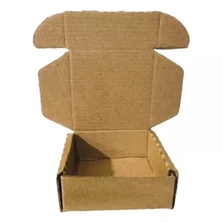 30 Pzs Caja Pequeña Carton Corrugado Regalos 8x8x3cm 