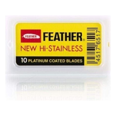 Pack Repuesto Hojilla Feather 200 Pcs 400 Servicios