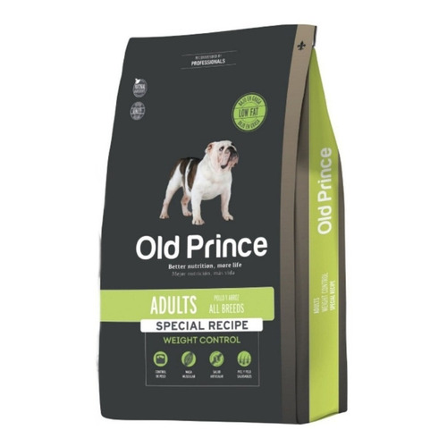 Alimento Old Prince Special Recipe Weight Control para perro adulto todos los tamaños sabor mix en bolsa de 3 kg