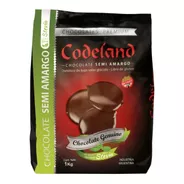 Chocolate Sin Azúcar Semi Amargo Codeland X 1 Kg