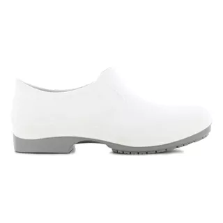 Zapato Zueco Sueco Blanco Enfermería Antideslizante Calzuro