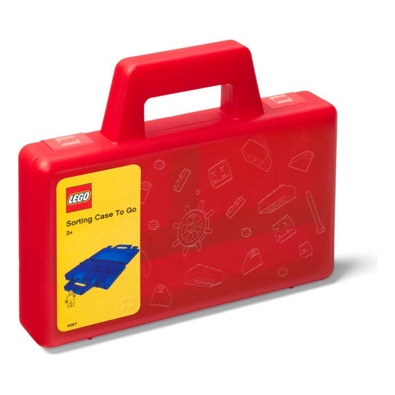 Lego Sorting Box Caja Organizador Clasificador 4087 Cantidad De Piezas 1 Versión Del Personaje Red