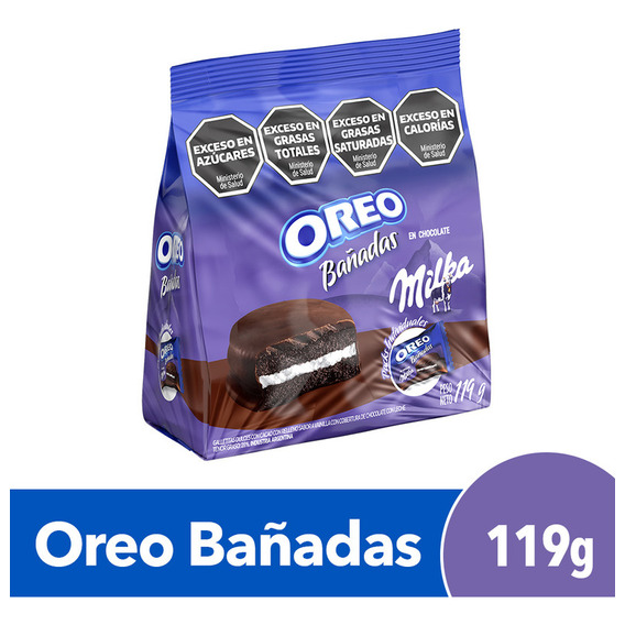 Galletitas Dulces Bañadas En Chocolate Oreo Medianas