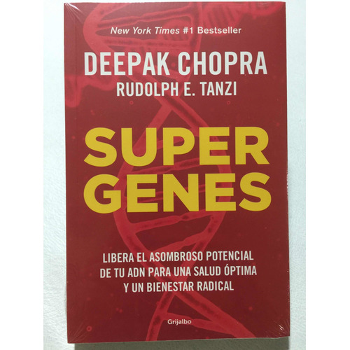 Libro Supergenes. Deepak Chopra. Original Nuevo Y Sellado