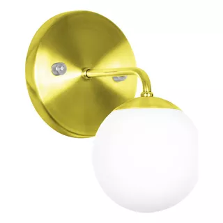 Arandela Orby Bolinha Dourado 110v/220v