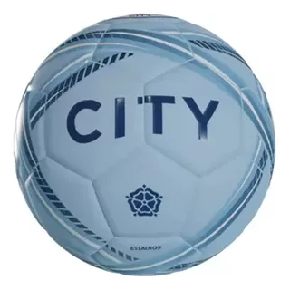 Bola Futebol Manchester City Estádios 24 Unissex - Azul Cele