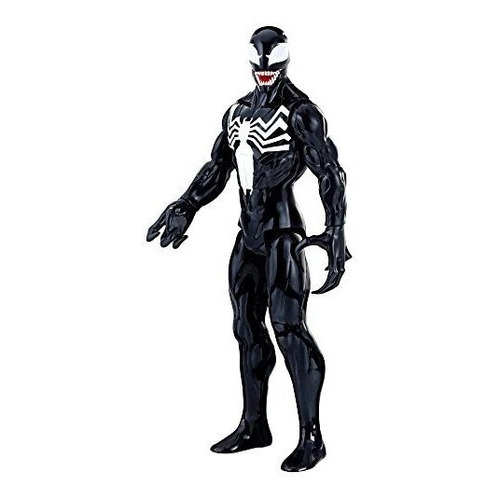 Marvel Venom Titan Hero Series Figura De Venom De 12 Pulgada