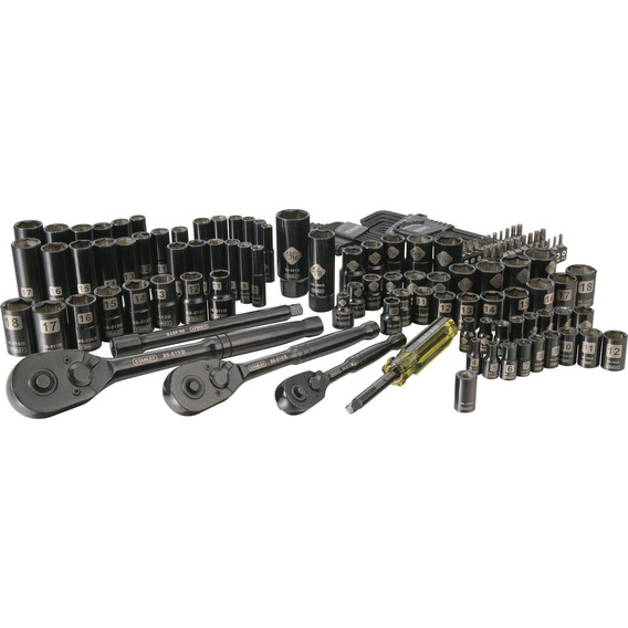 Set De Dados ¼ 3/8 ½ 143 Pzas. Stanley Stmt74084