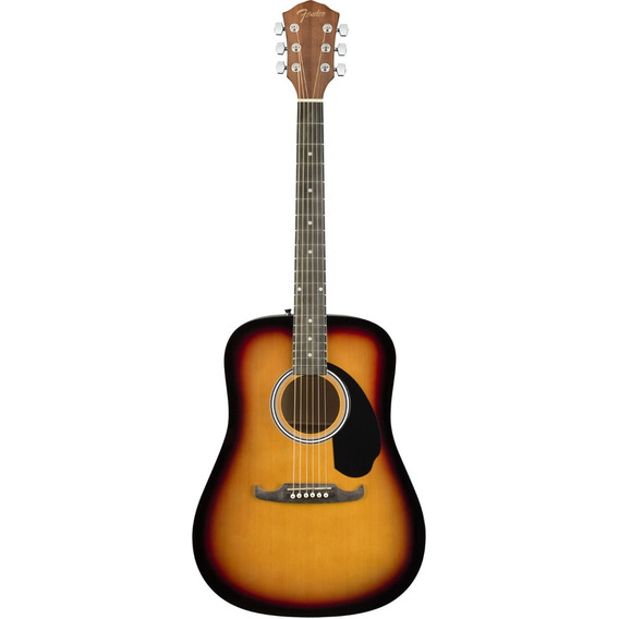 Guitarra Acústica Fender Fa-125 Dreadnought Sunburst + Funda