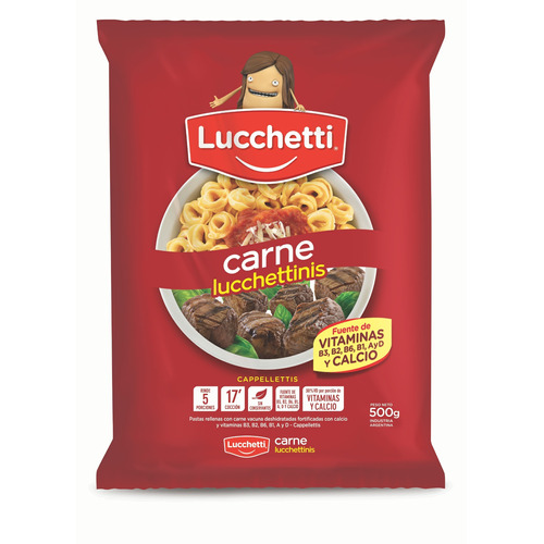 Capelettini con Carne Lucchetti Lucchettinis 500g