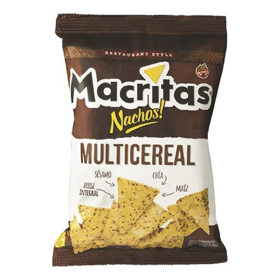 Nuevos! Nachos Macritas Multicereal 90g Snack Maiz Sin Tacc