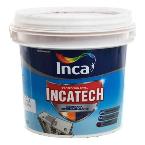 Membrana Liquida Impermeabilizante Inca Incatech 4k E-gratis