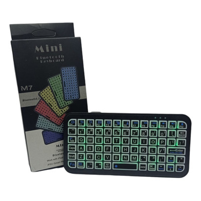 Teclado Bluetooth Version 5.2 Para Celular, Tablet, Portatil