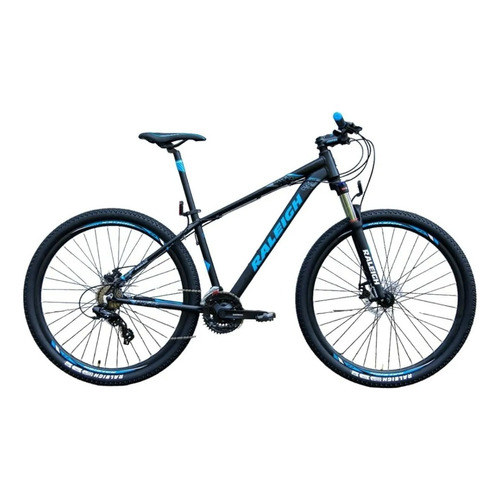 Bicicleta Mountain Bike Raleigh Mojave 2.0 Rodado 29 Color Negro/Azul Tamaño del cuadro 19