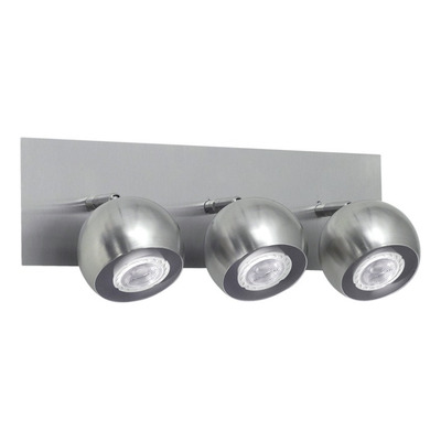 Aplique Movil Spot Gu10 9cm Base38x11cm Platil 1870/3p Plateado