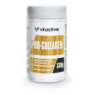 Colágeno Hidrolisado + Vitaminas 330g - Pro-collagen Abacaxi