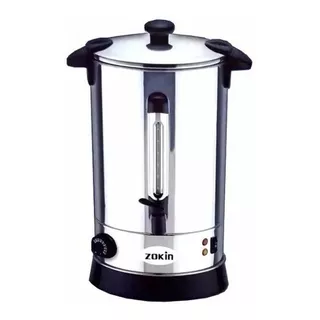 Cafetera Eléctrica Zokin 12lts. Gastronómica Acero Inox.