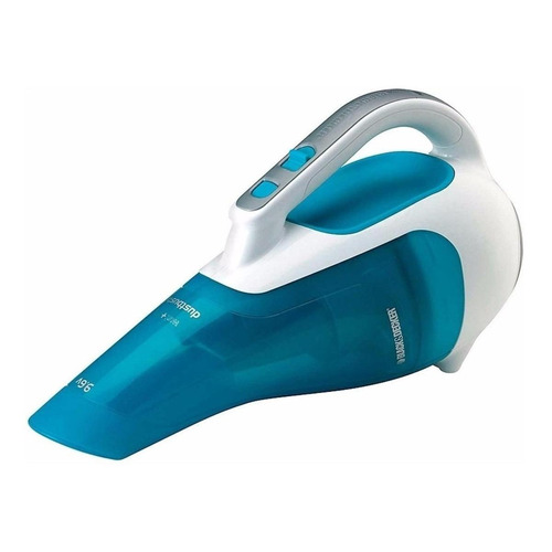 Aspiradora inalámbrica De mano Black+Decker Dustbuster CWV9610SPT  blanca y azul 