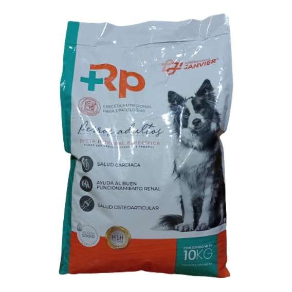 Alimento Rp Perro Adulto Cardiaco Renal Osteoarticular 10 Kg