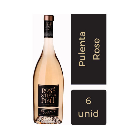 Pulenta Estate Rosé Sil Vous Plait Merlot Rosé 6x750ml