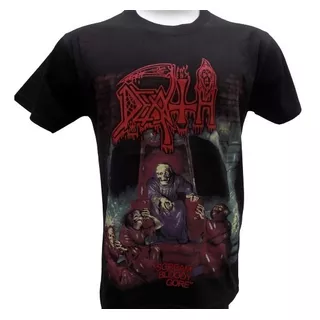 Remeras De Death Scream Bloody Gore Rockería Que Sea Rock 