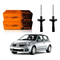 Par Amortecedor Dianteiro Clio 1.0 2000 A 2011