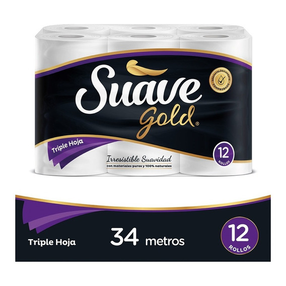 Papel Higiénico Suave Gold