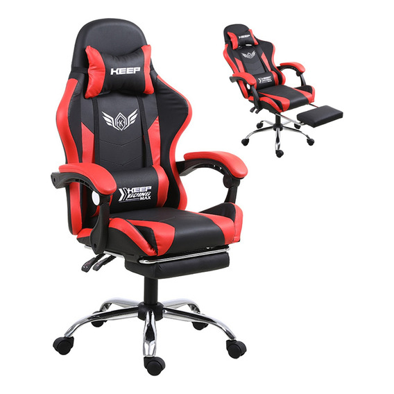 Silla Gamer Reclinable Giratoria Ergonómica Súper Cómoda