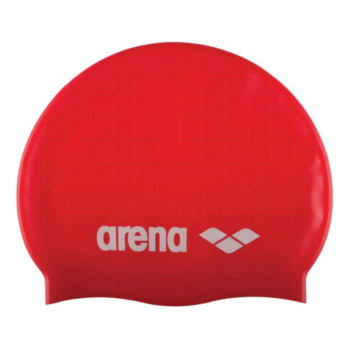 Gorra Natacion Adulto Arena Classics Silicona - Full Salas Color Rojo Tamaño Unico