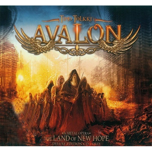 Cd+dvd Timo Tolkki's Avalon The Land Of New Hope 