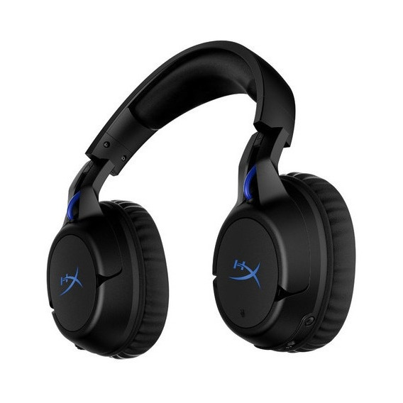 Auricular Hyperx Cloud Flight Wireless Ps4/ps5 Color Negro Color de la luz Azul