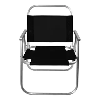   Cadeira De Praia Reforçada Aluminio 150kg