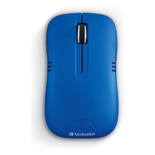 Mouse Óptico Inalámbrico Para Notebooks Verbatim Color Azul